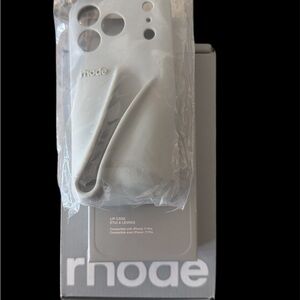 RHODE light grey  Phone Case for iPhone 17 pro